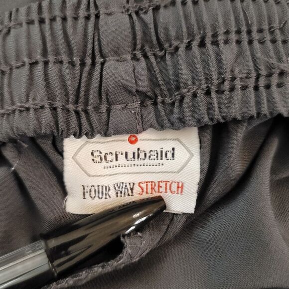 Scrubaid Four Way Stretch Gray Scrub Pants Style# 1331 Size 2XL - Picture 9 of 10
